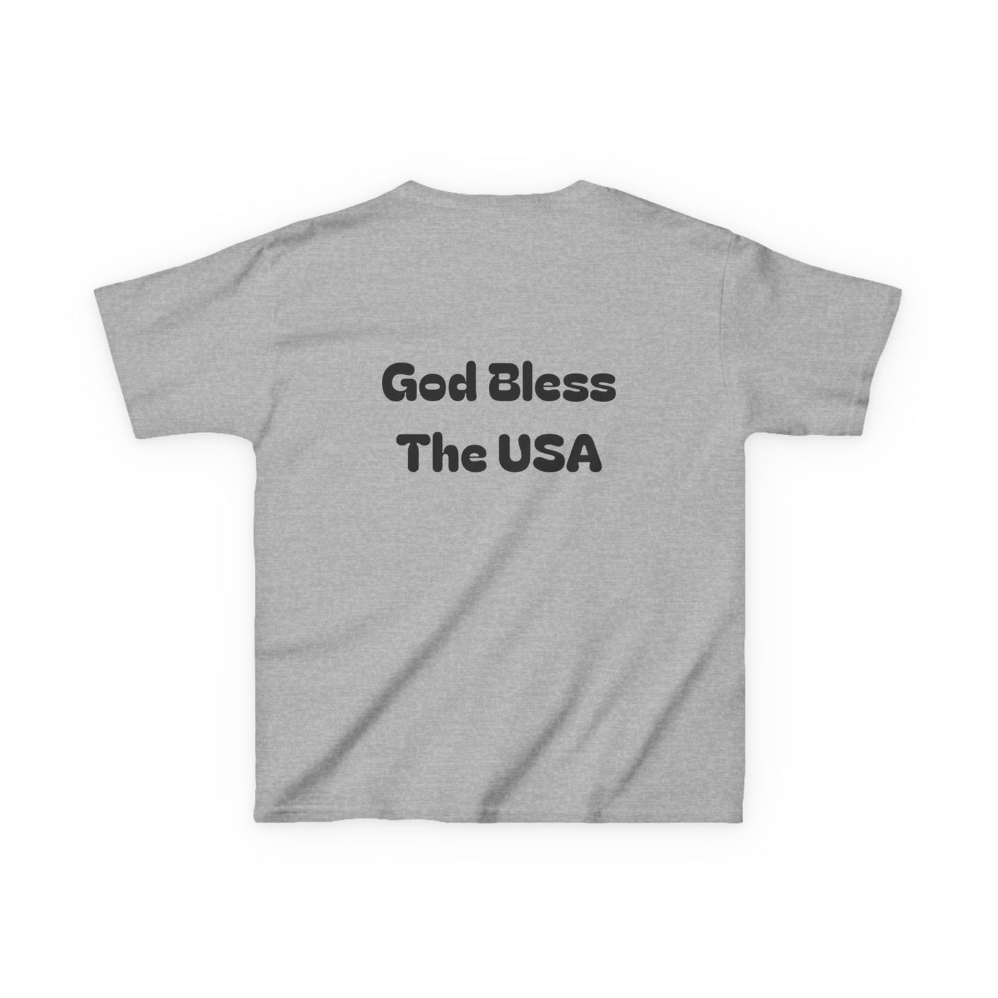 God Bless America Shirt, Kids Independence Day Apparel, Fun Casual Wear