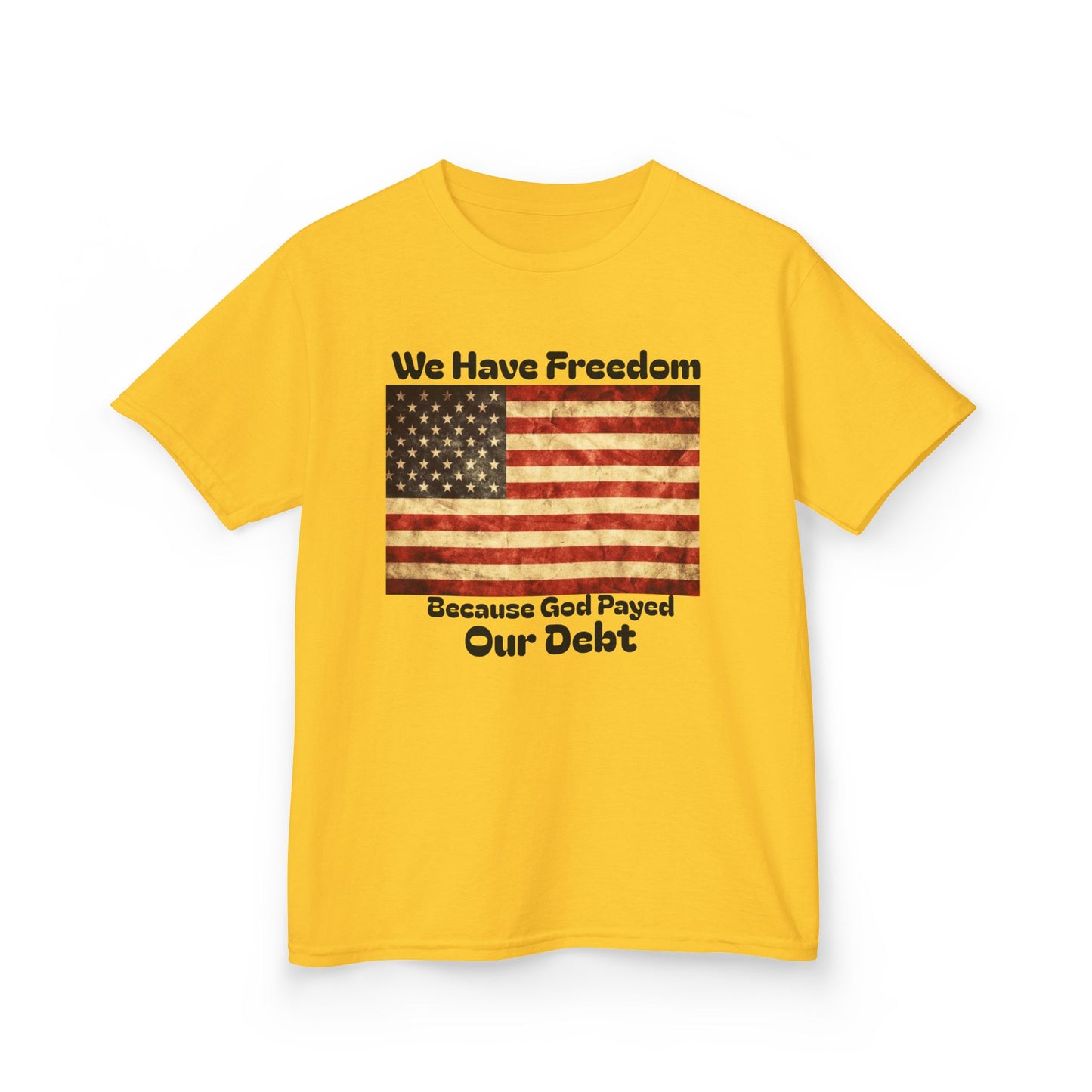 God Bless America Shirt, Kids Independence Day Apparel, Fun Casual Wear