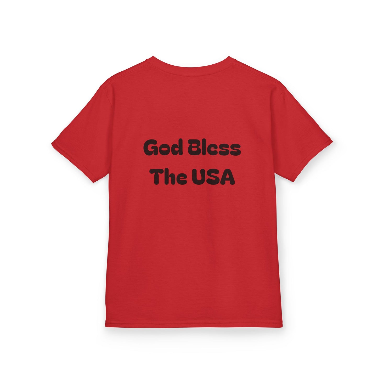 God Bless America Shirt, Kids Independence Day Apparel, Fun Casual Wear