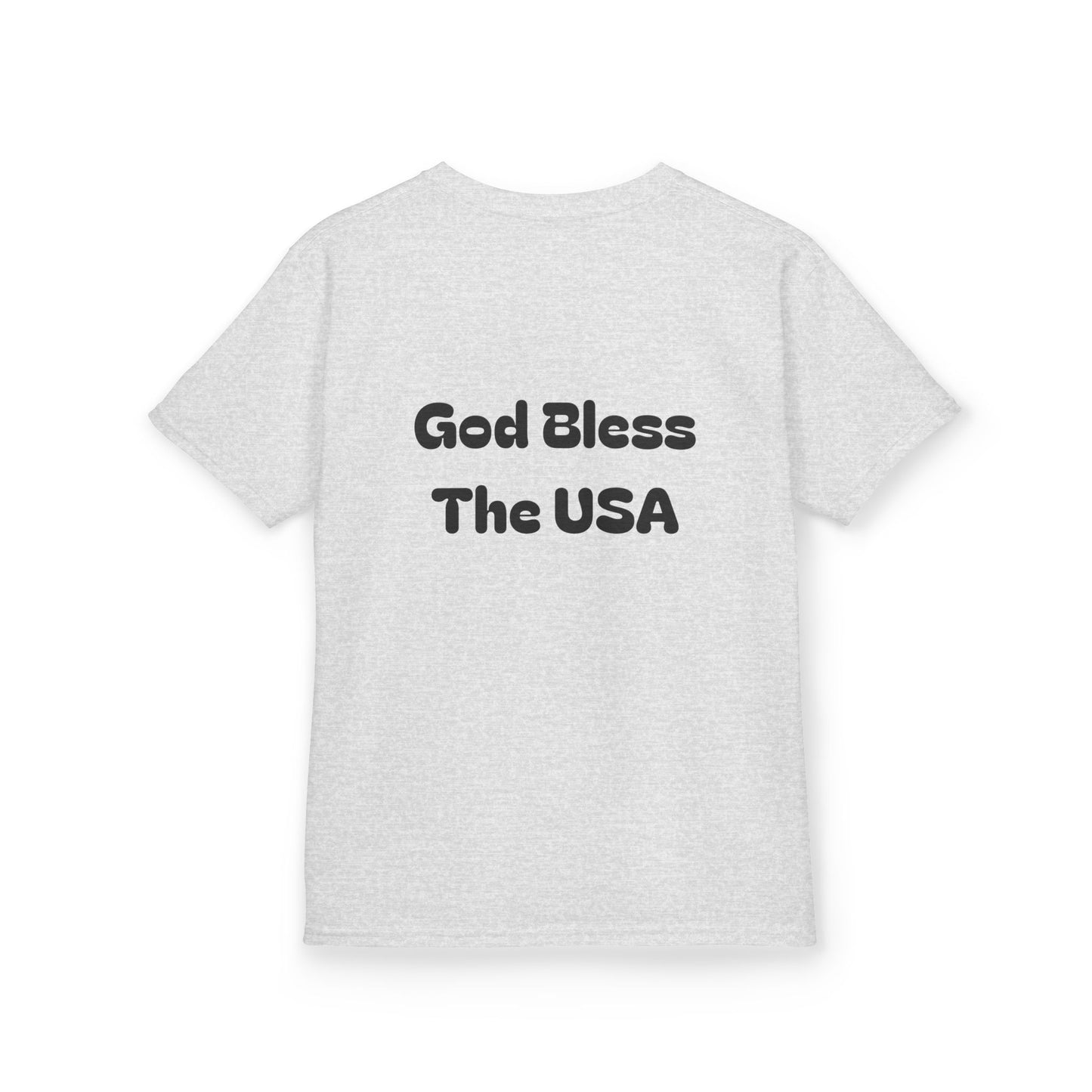 God Bless America Shirt, Kids Independence Day Apparel, Fun Casual Wear