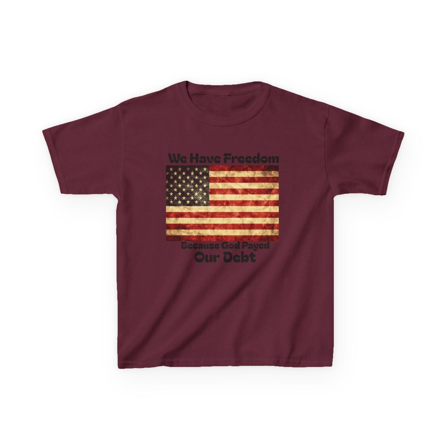 God Bless America Shirt, Kids Independence Day Apparel, Fun Casual Wear
