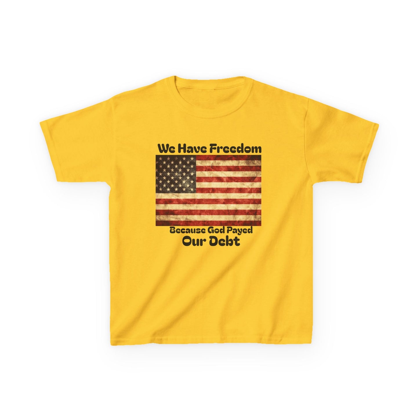 God Bless America Shirt, Kids Independence Day Apparel, Fun Casual Wear