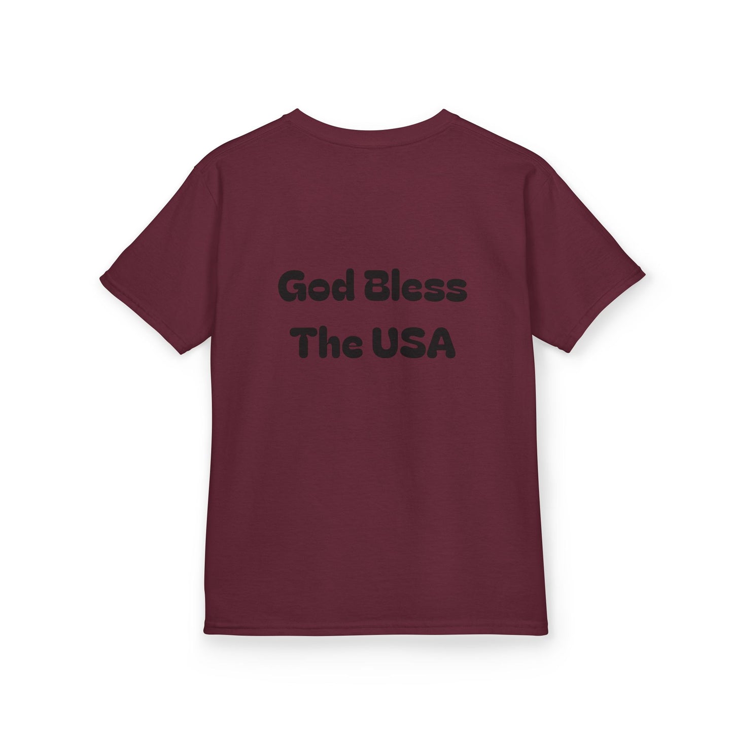 God Bless America Shirt, Kids Independence Day Apparel, Fun Casual Wear