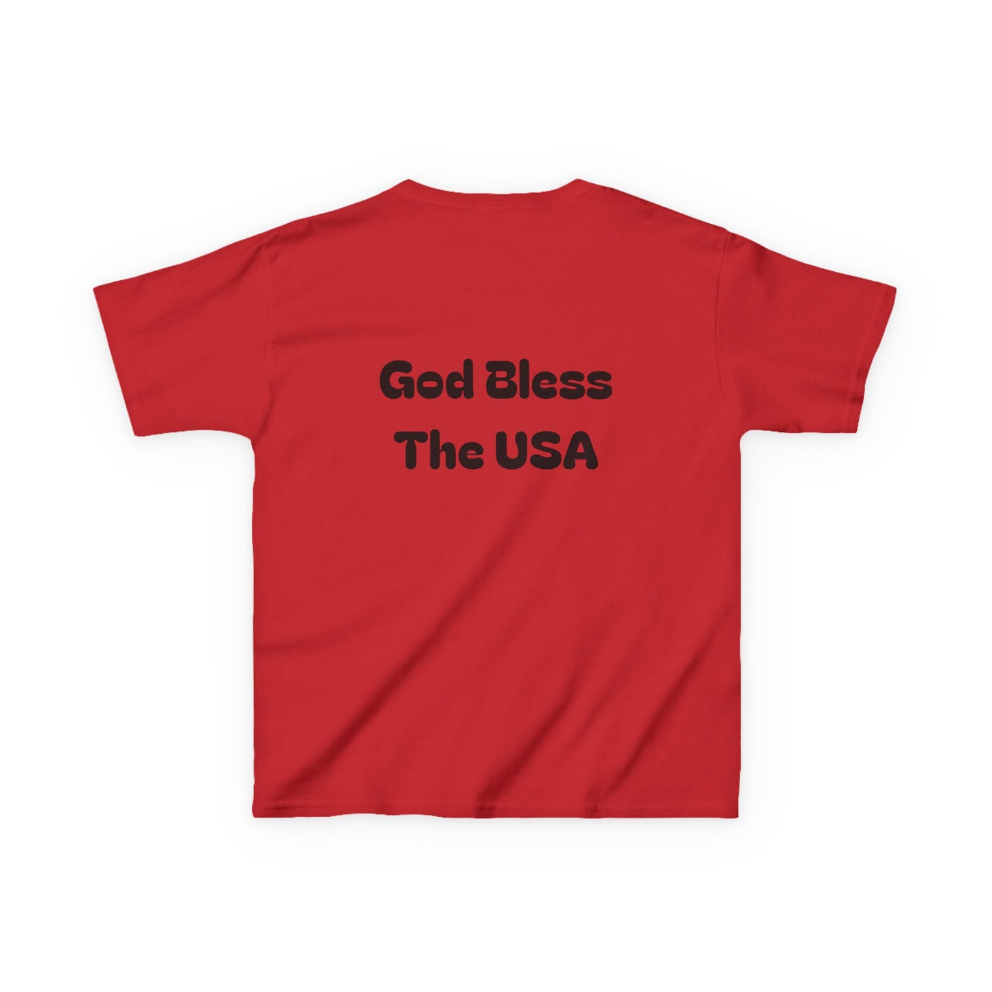 God Bless America Shirt, Kids Independence Day Apparel, Fun Casual Wear
