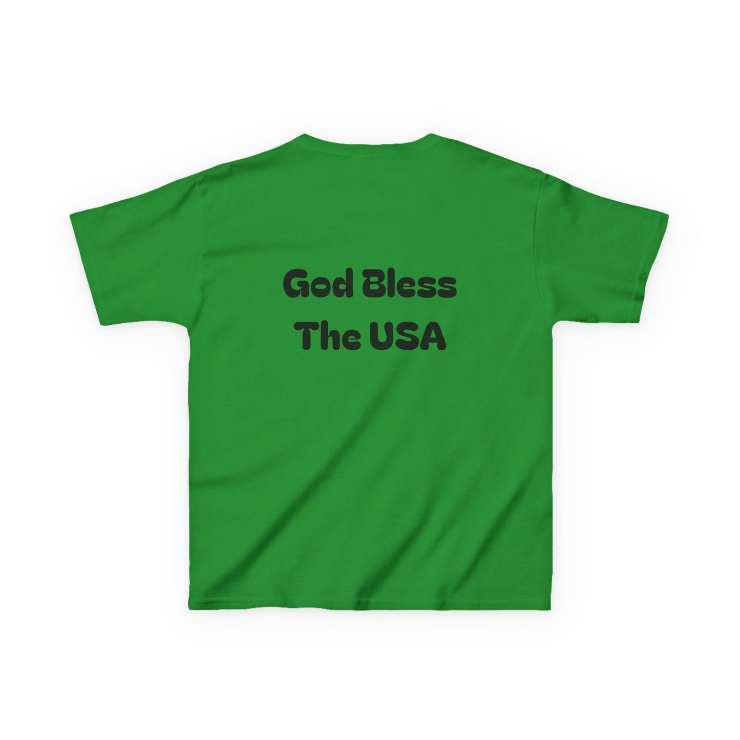 God Bless America Shirt, Kids Independence Day Apparel, Fun Casual Wear