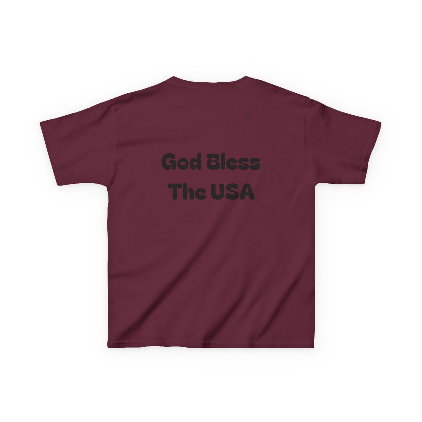 God Bless America Shirt, Kids Independence Day Apparel, Fun Casual Wear