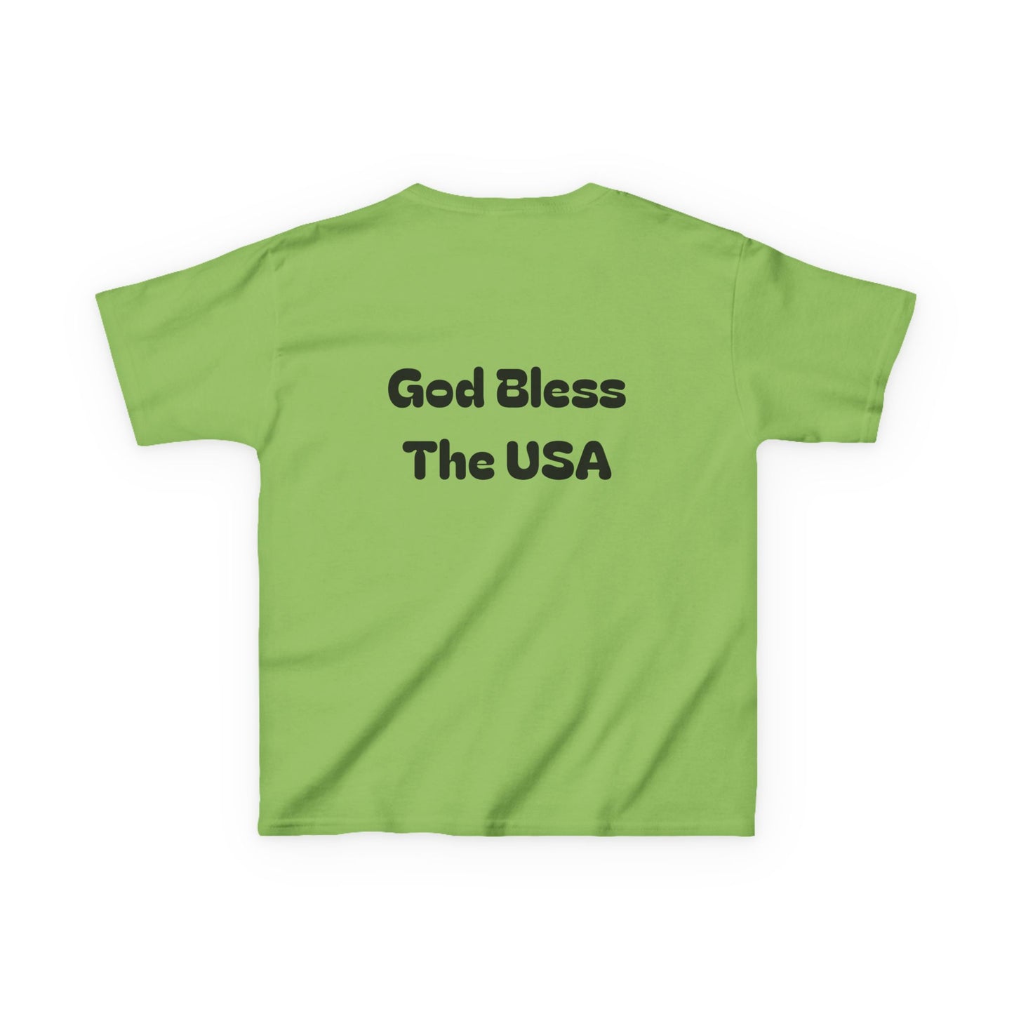 God Bless America Shirt, Kids Independence Day Apparel, Fun Casual Wear