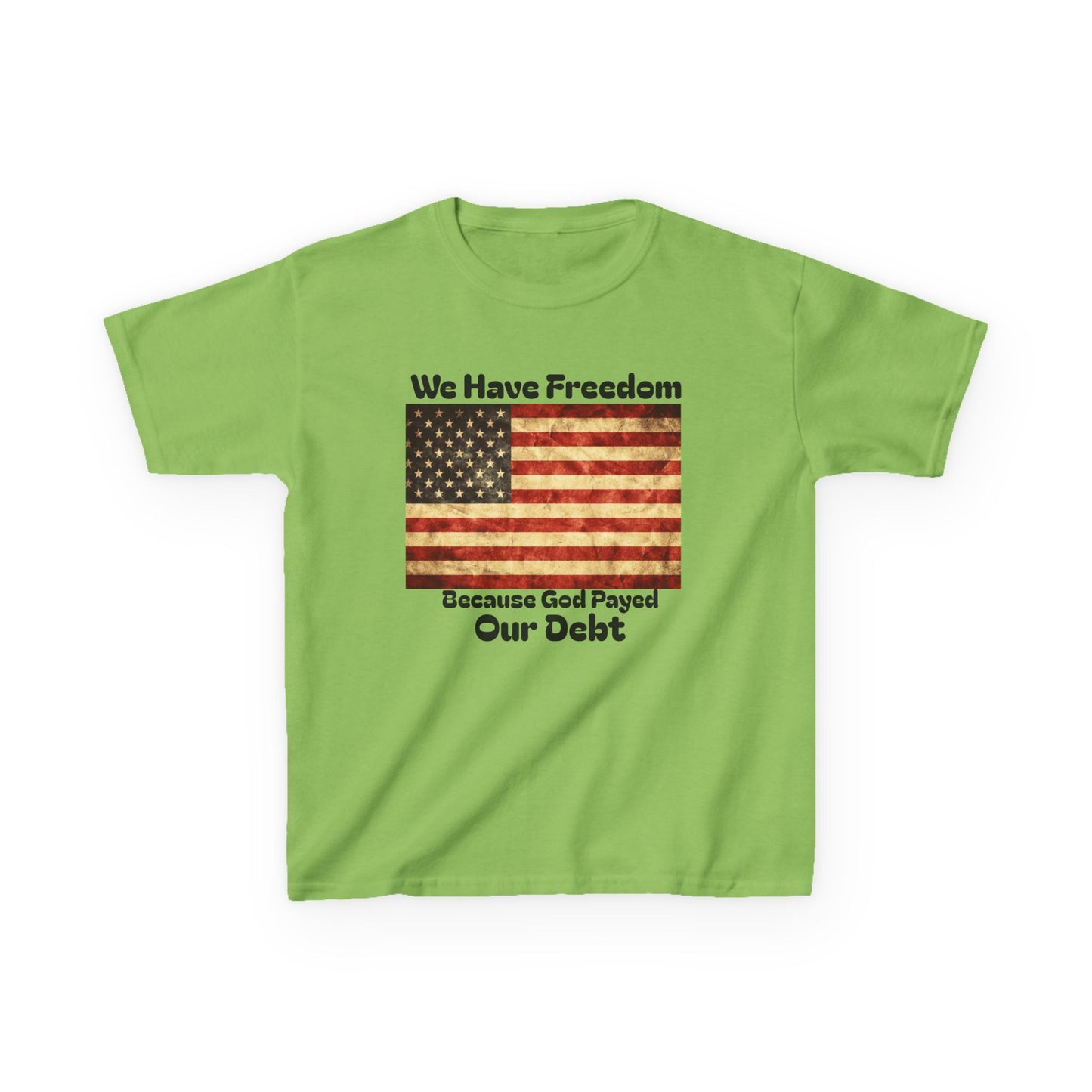 God Bless America Shirt, Kids Independence Day Apparel, Fun Casual Wear
