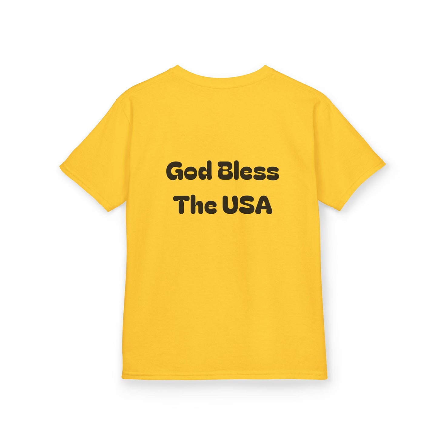 God Bless America Shirt, Kids Independence Day Apparel, Fun Casual Wear