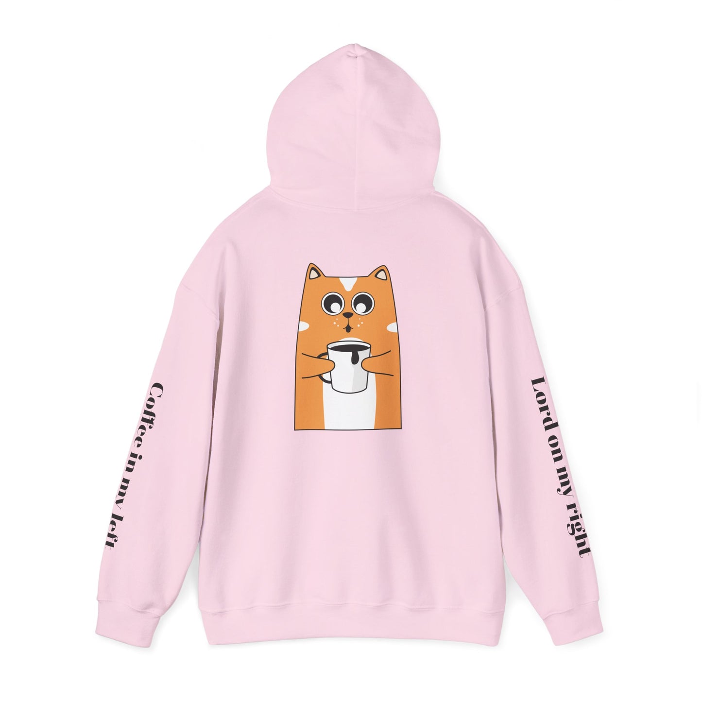 Hooded Sweatshirt - Madea and Jesus and Coffee Design