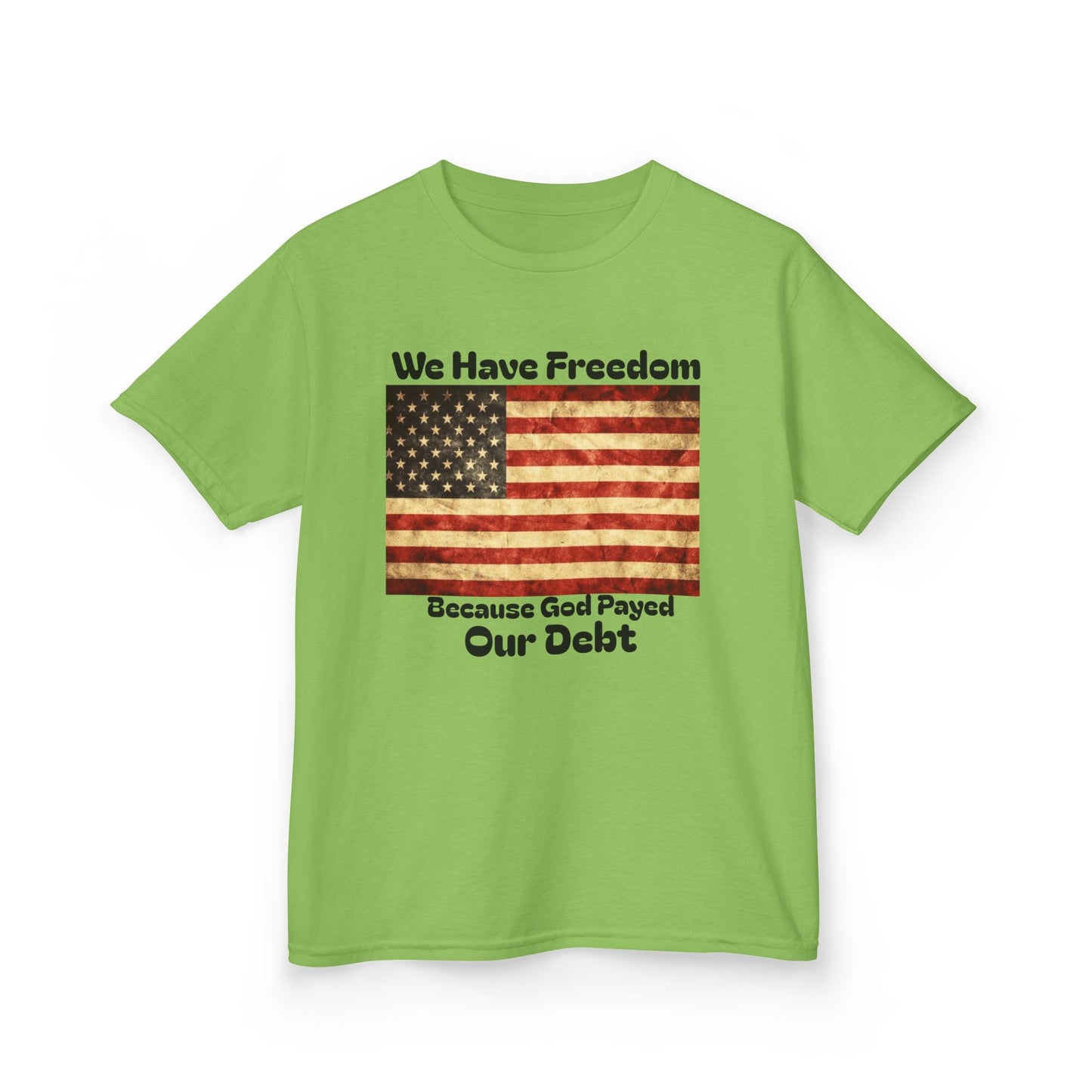 God Bless America Shirt, Kids Independence Day Apparel, Fun Casual Wear