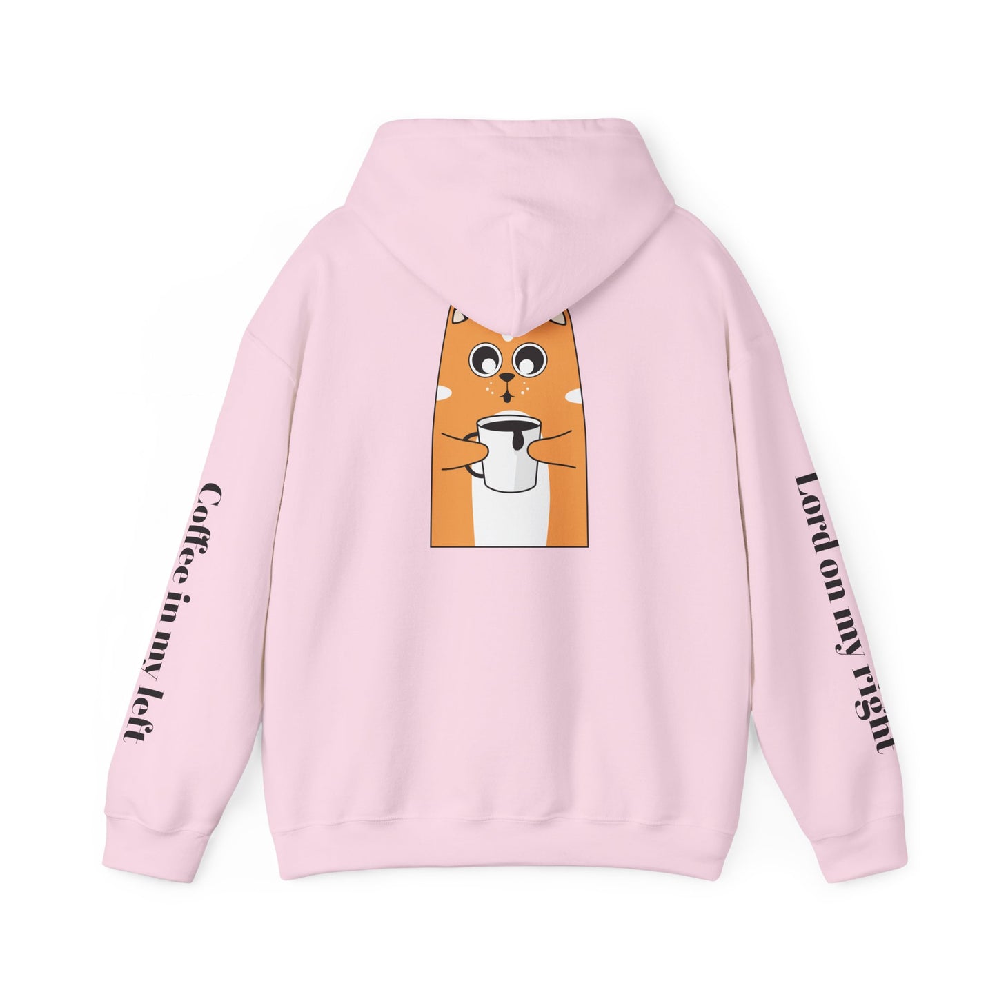 Hooded Sweatshirt - Madea and Jesus and Coffee Design