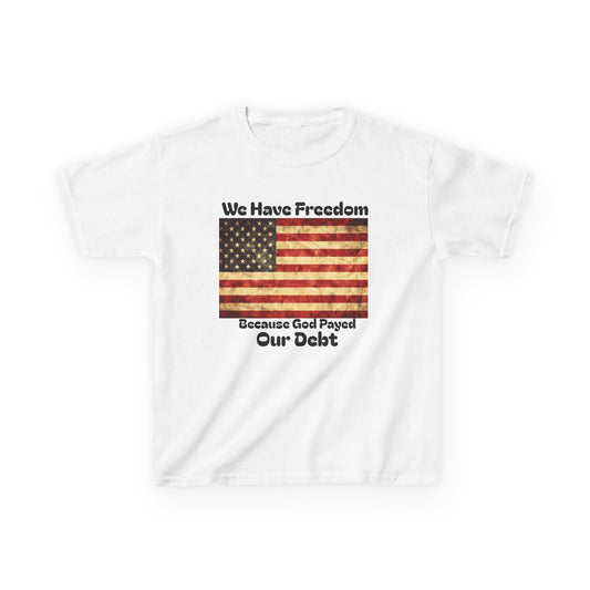 God Bless America Shirt, Kids Independence Day Apparel, Fun Casual Wear