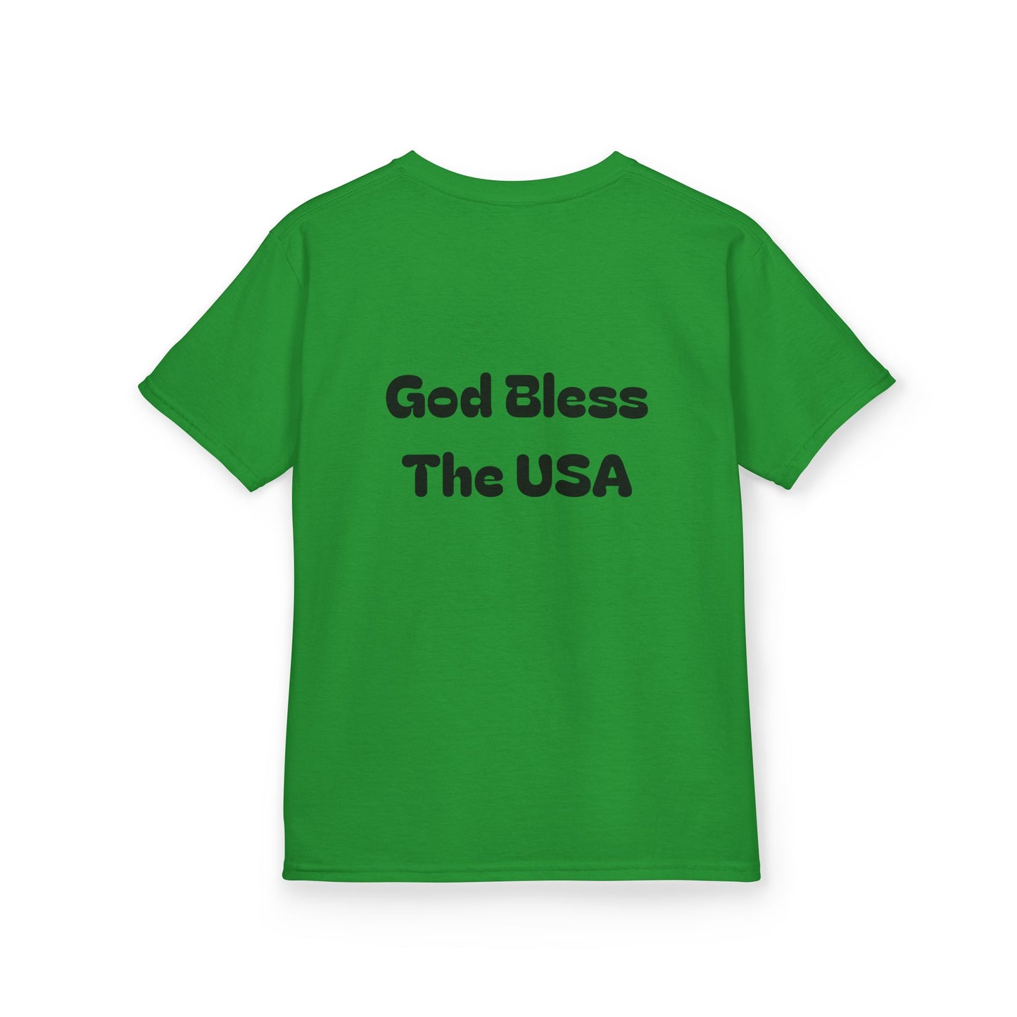 God Bless America Shirt, Kids Independence Day Apparel, Fun Casual Wear