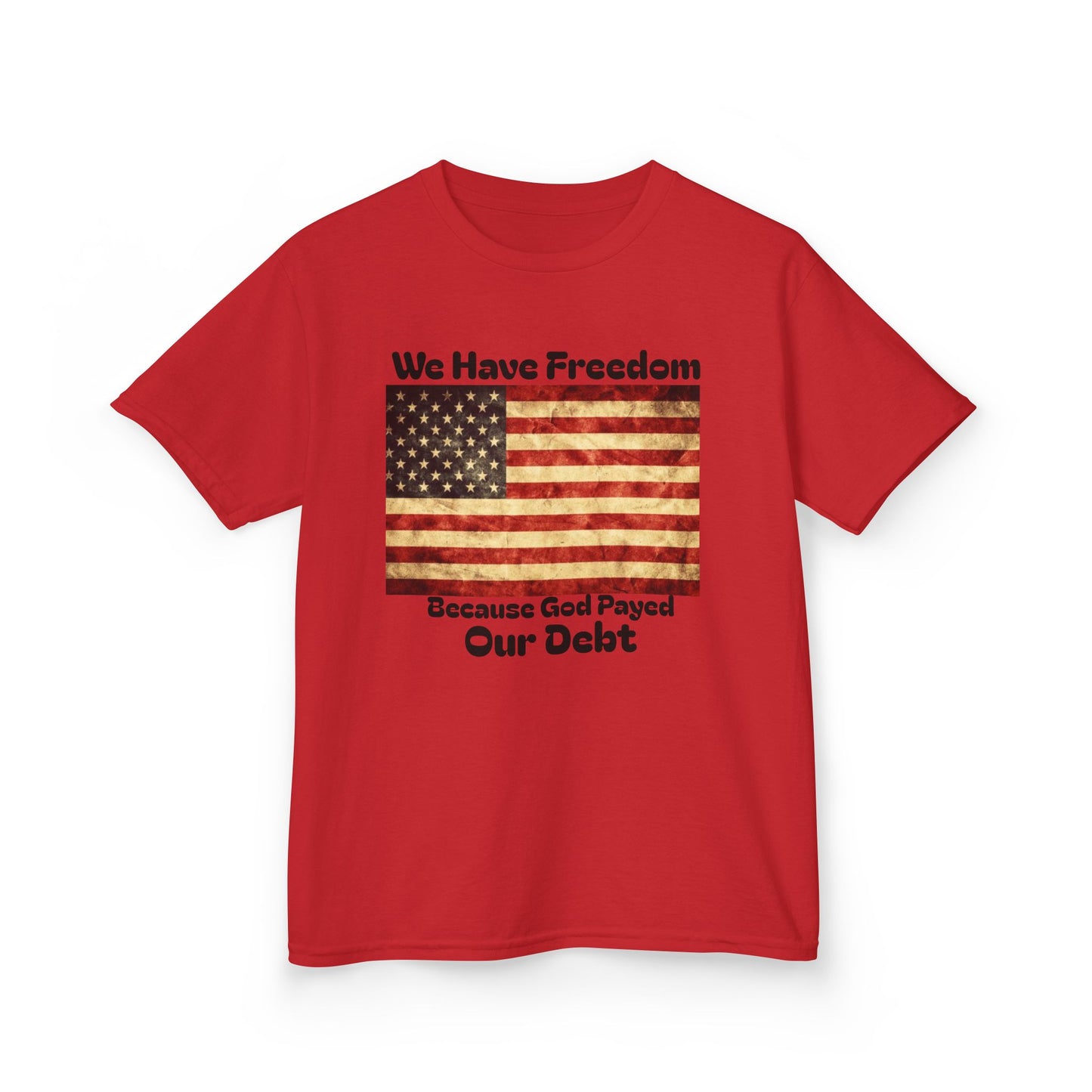 God Bless America Shirt, Kids Independence Day Apparel, Fun Casual Wear