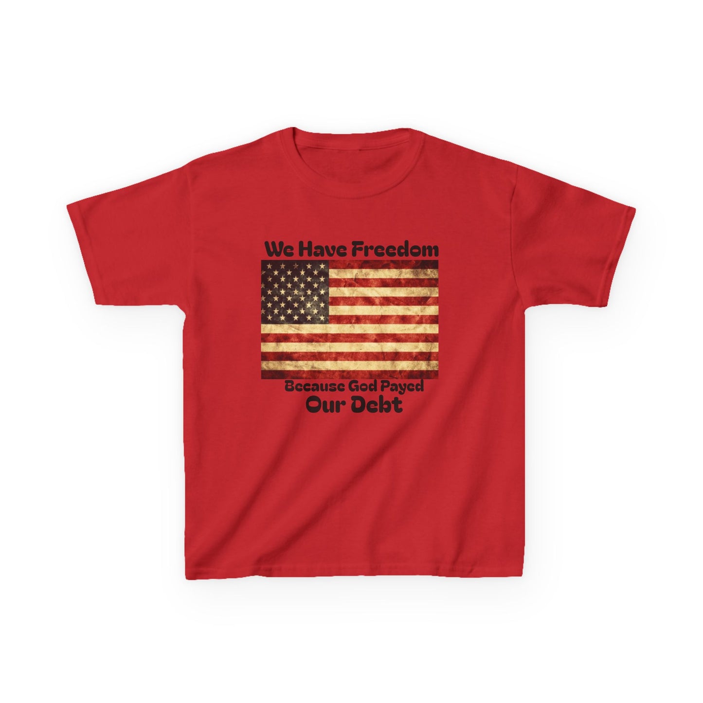God Bless America Shirt, Kids Independence Day Apparel, Fun Casual Wear