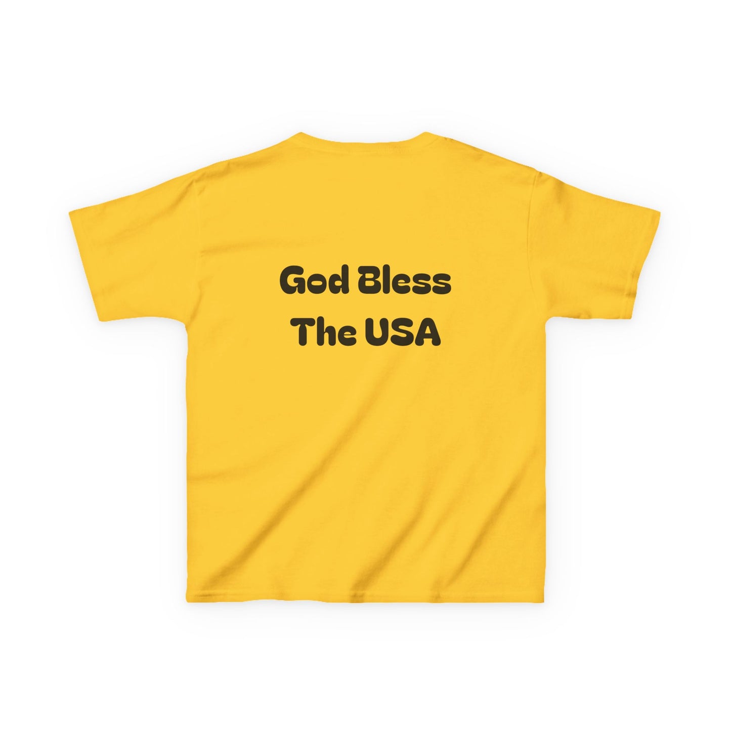 God Bless America Shirt, Kids Independence Day Apparel, Fun Casual Wear